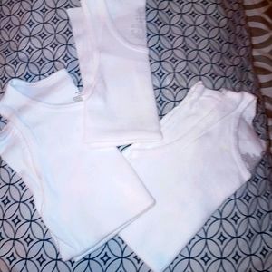 3pk white tanks/under shirts
